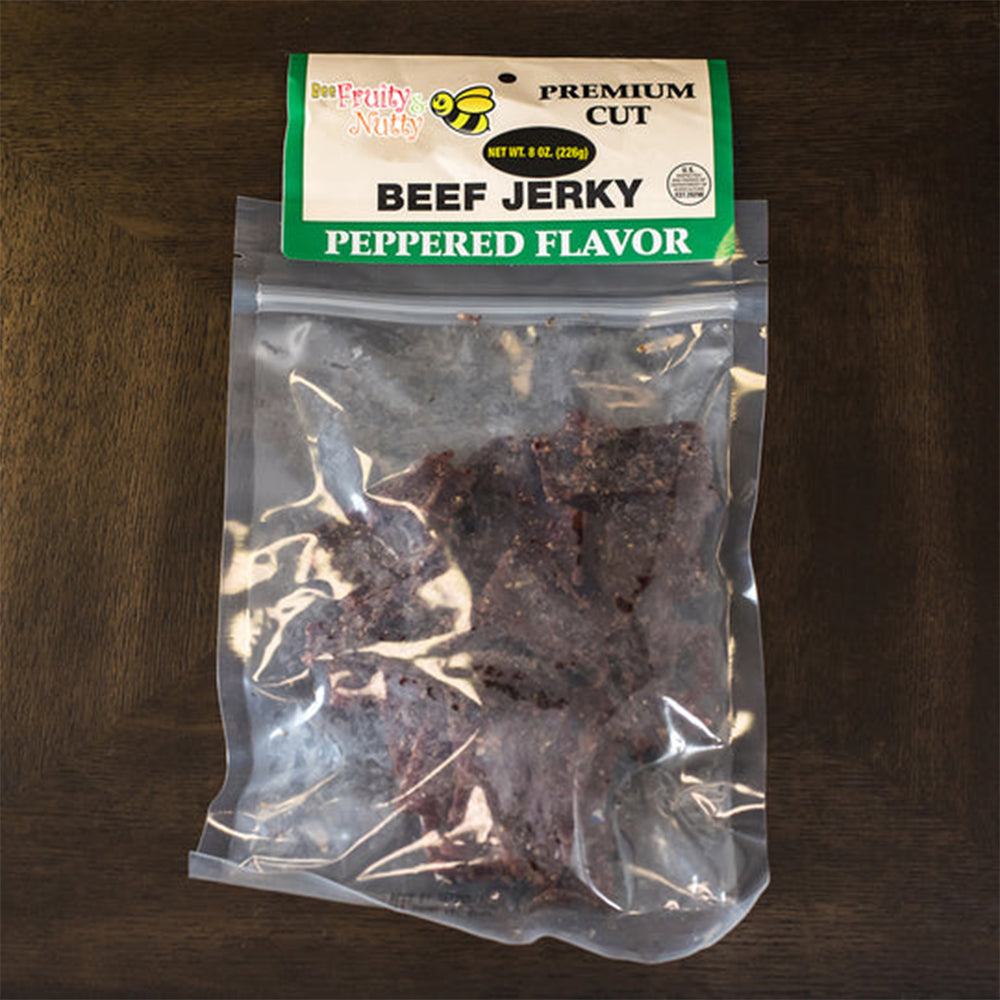 Peppered Beef Jerky - 8oz Premuim