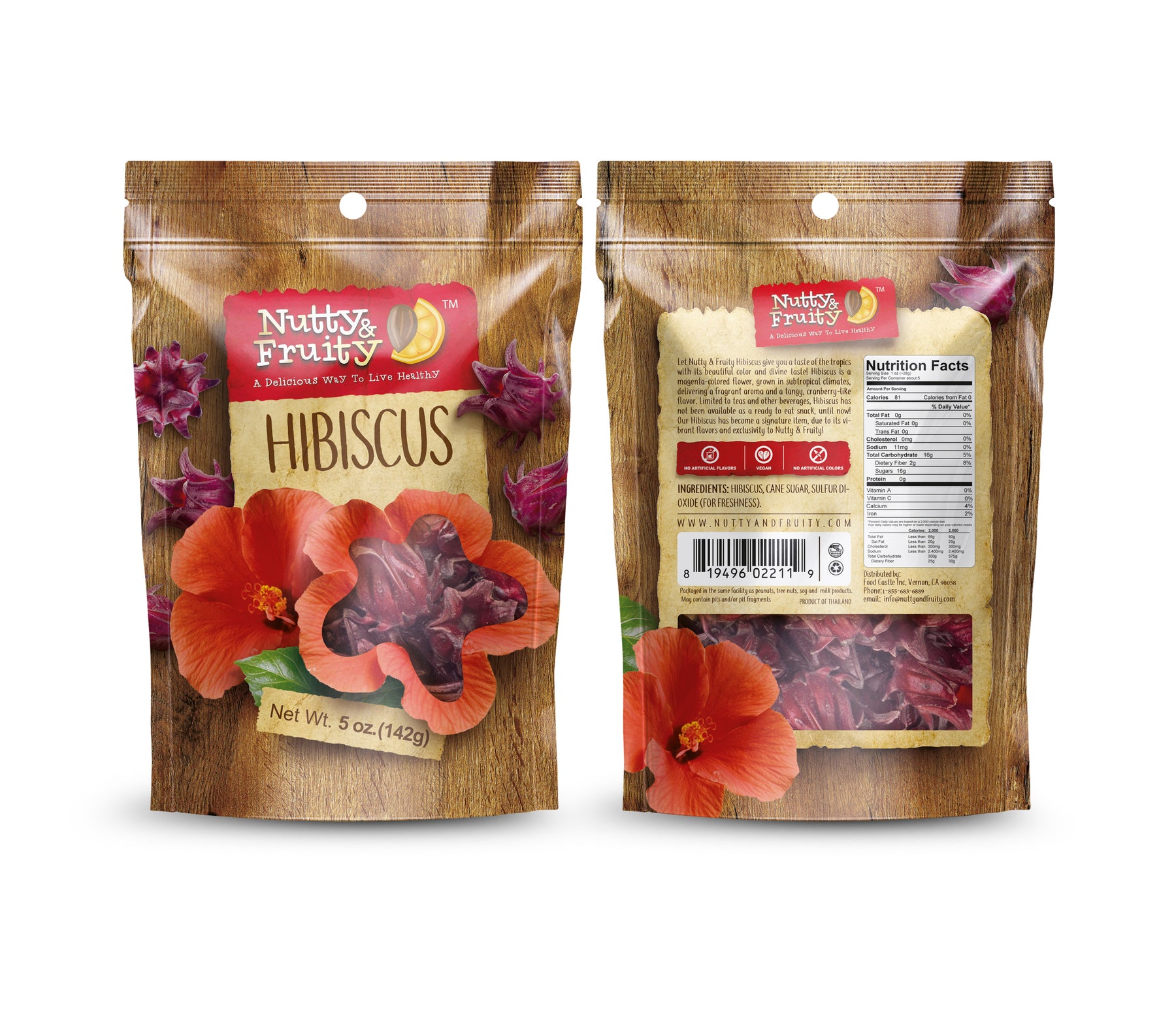 Dried Eatable Hibiscus Flower – Bee Fruitty & Nutty